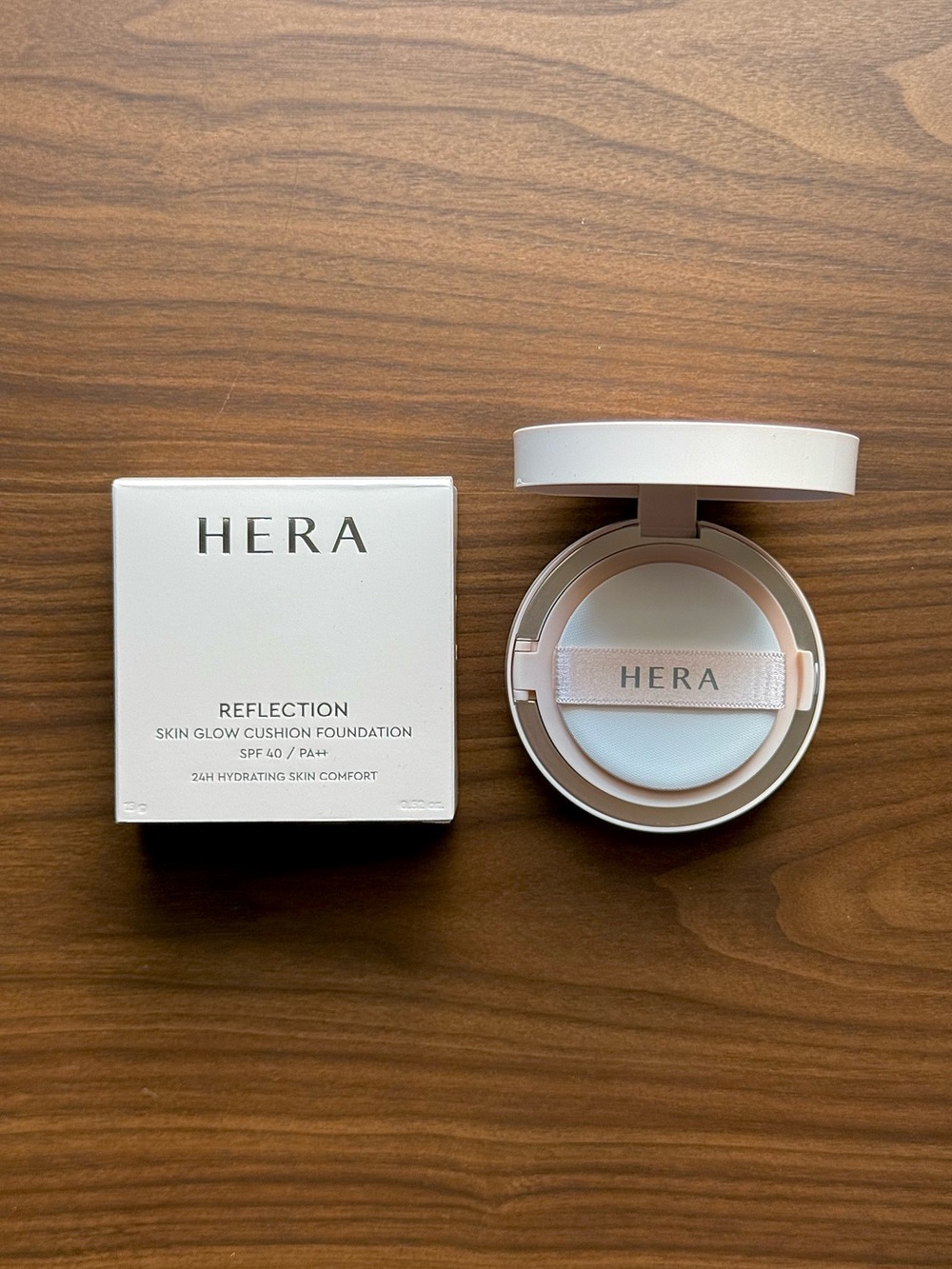 hera reflection skin glow cushion foundation